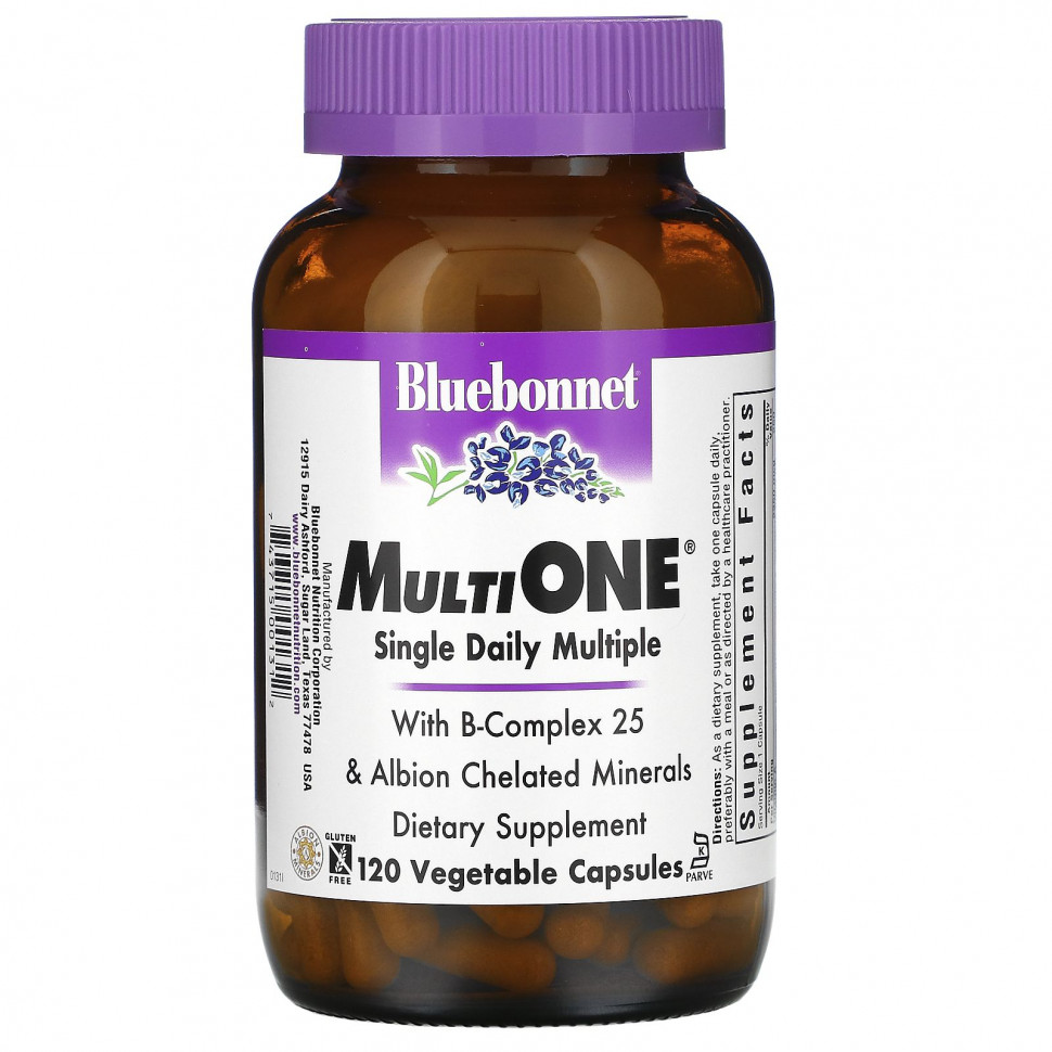   Bluebonnet Nutrition,  Multi One,   , 120     -     , -,   