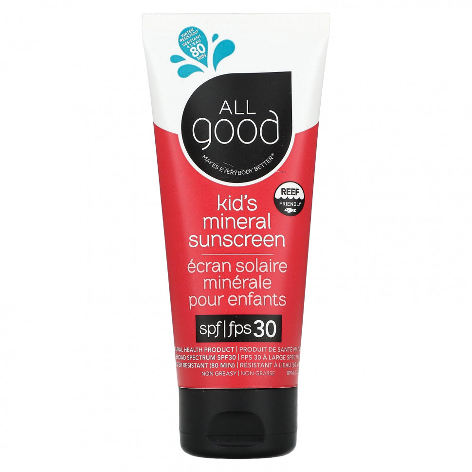   All Good Products,     , SPF 30, 89  (3 . )   -     , -  