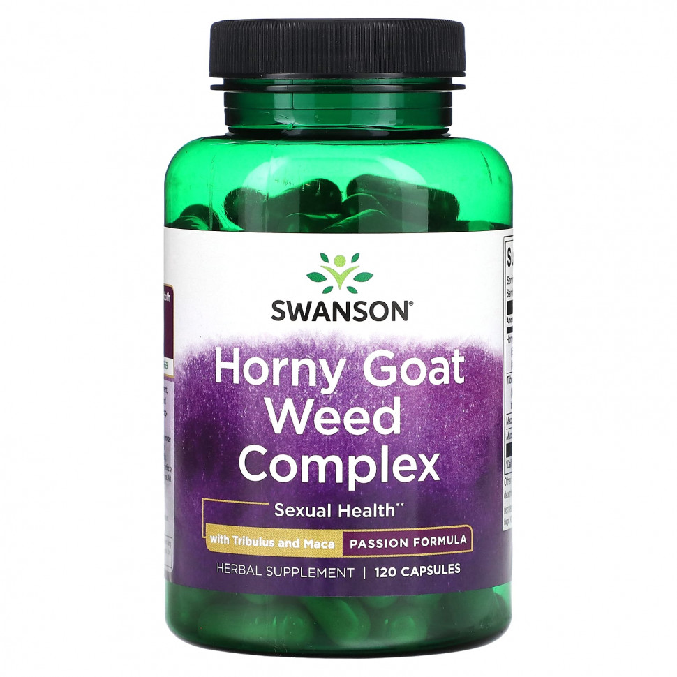   Swanson,  Horny Goat Weed    , 120    -     , -  