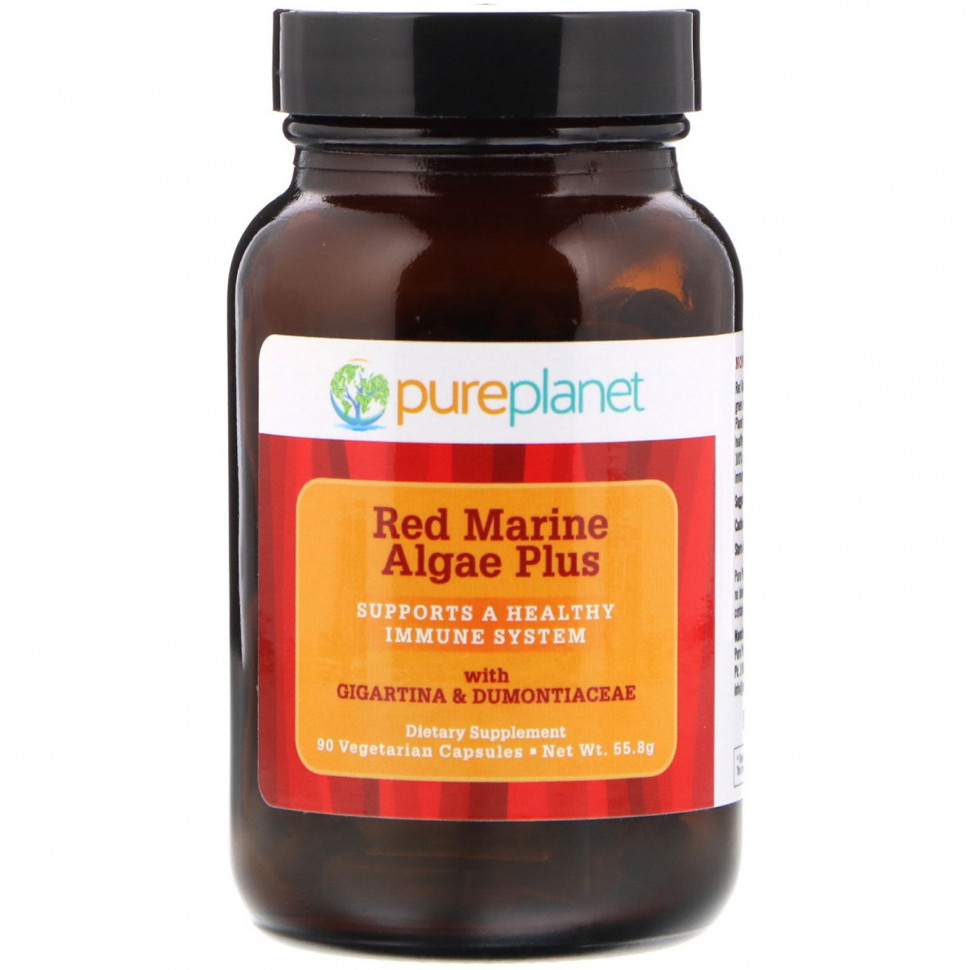   Pure Planet, Red Marine Algae Plus, 90     -     , -,   