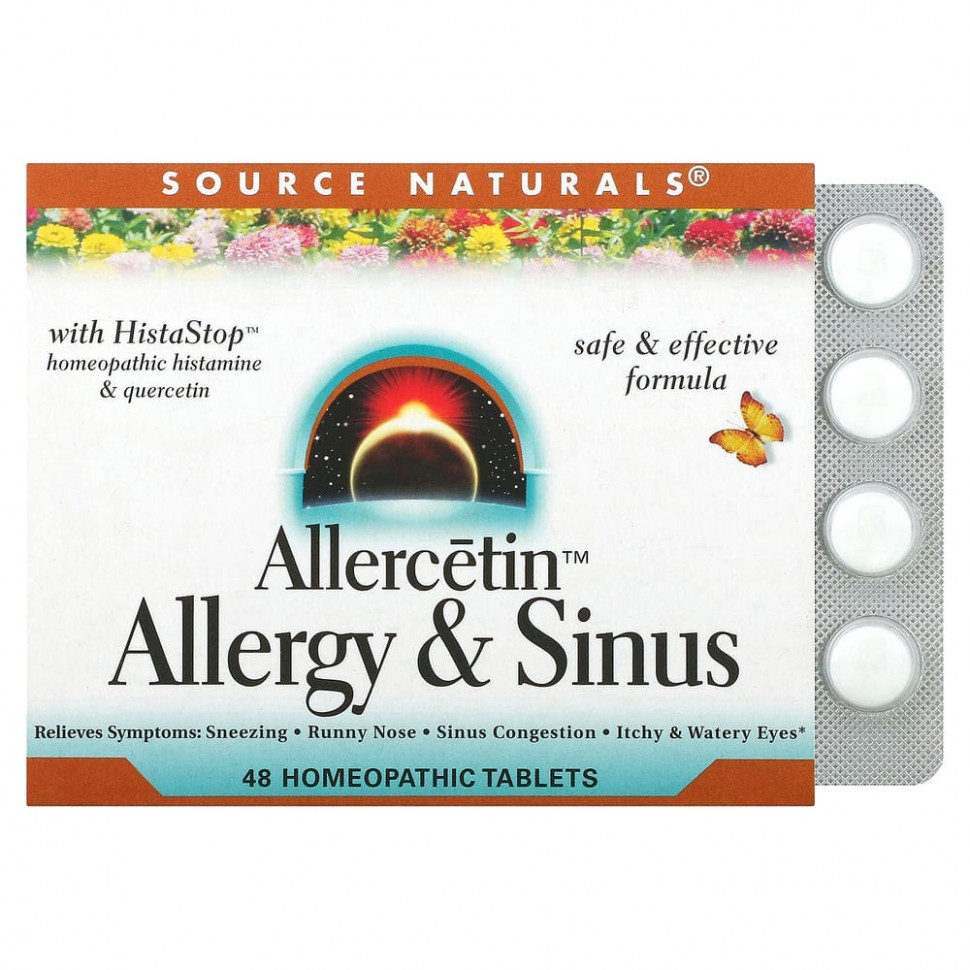   Source Naturals, Allercetin,      , 48    -     , -  