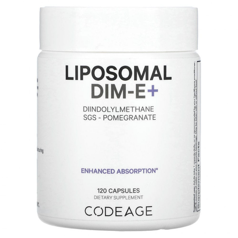   Codeage, Liposmal DIM-E +, , 120    -     , -,   