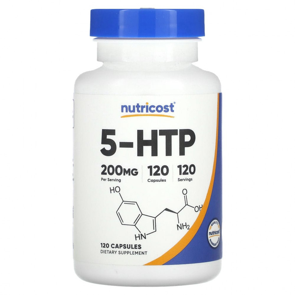   Nutricost, 5-HTP, 200 , 120    -     , -  