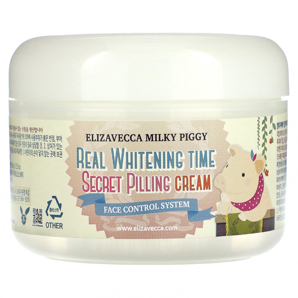   Elizavecca, Milky Piggy, Secret Pilling Cream,     , 100  (3,53 )   -     , -  