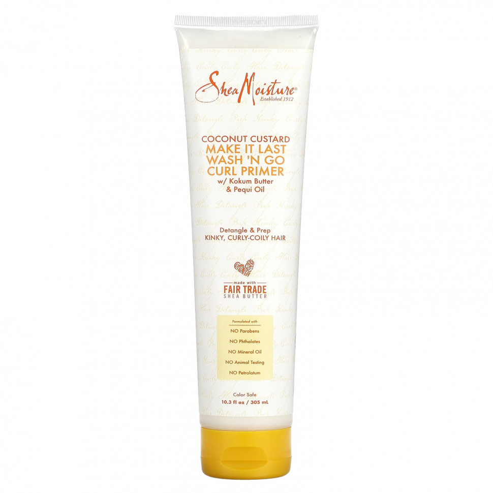   SheaMoisture, Make It Last Wash 'N Go Curl Primer,  , 305  (10,3 . )   -     , -  