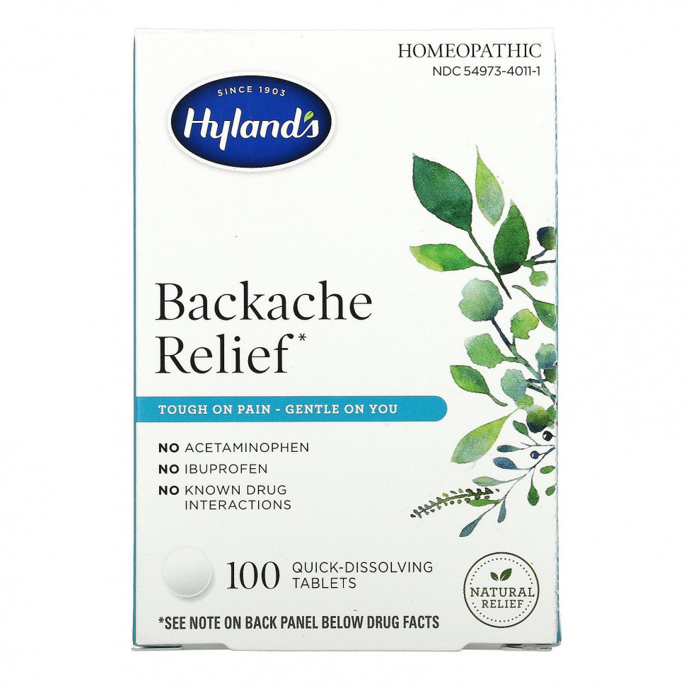   Hyland's,     , 100     -     , -  