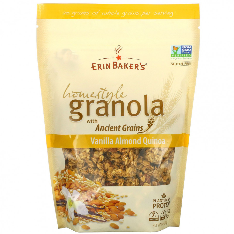   Erin Baker's, Homestyle Granola   ,     , 340  (12 )   -     , -  