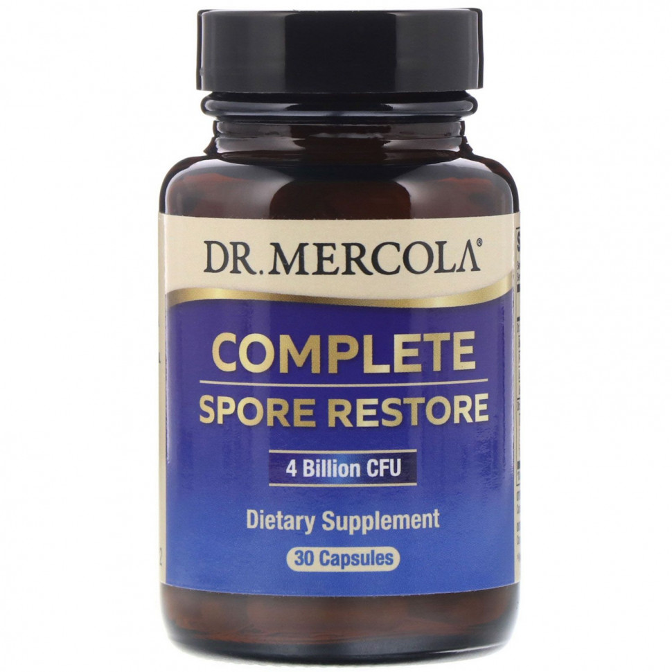   Dr. Mercola, Complete Spore Restore, 4  , 30    -     , -  