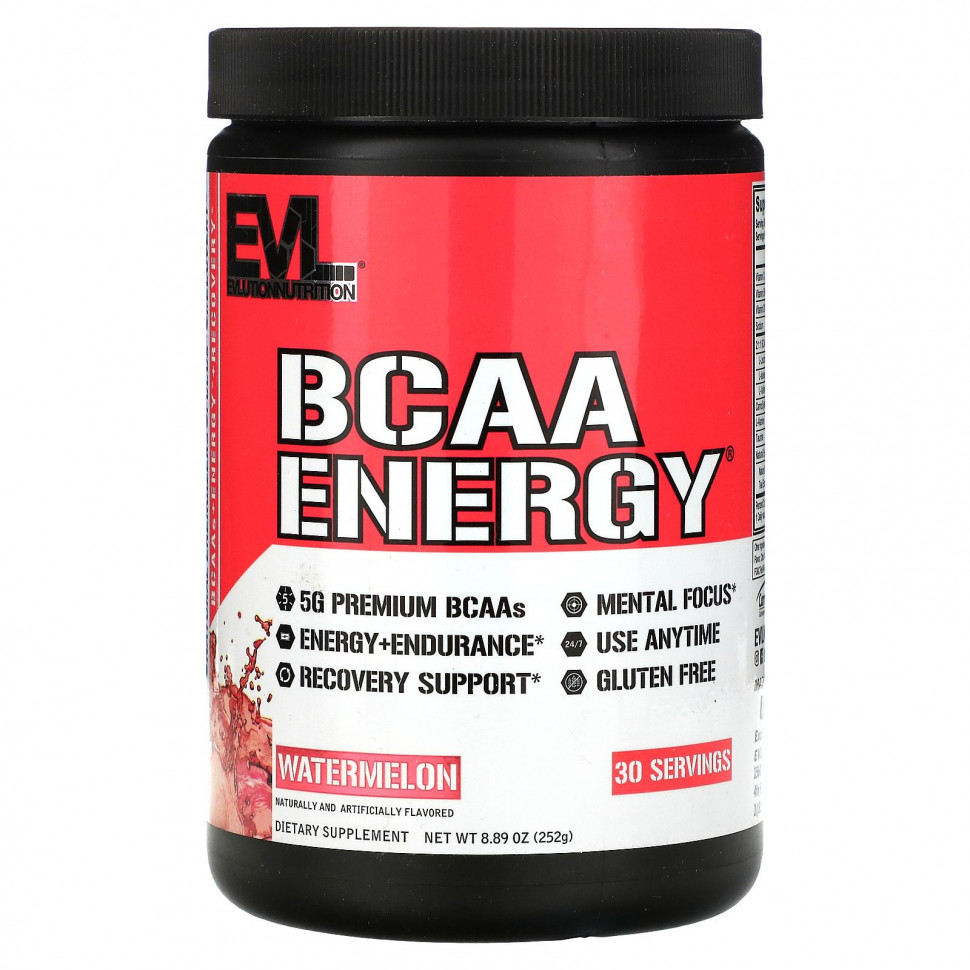   EVLution Nutrition, BCAA ENERGY, , 252  (8,89 )   -     , -  