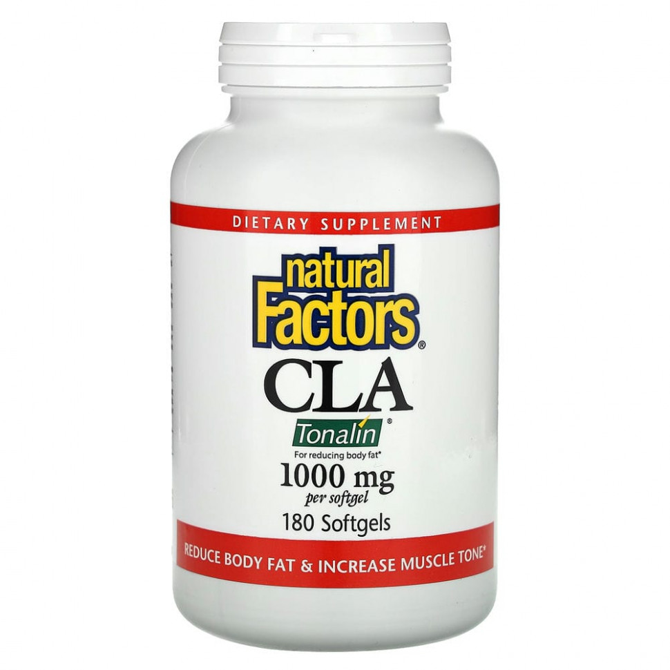   Natural Factors, CLA,    , 1000 , 180     -     , -  