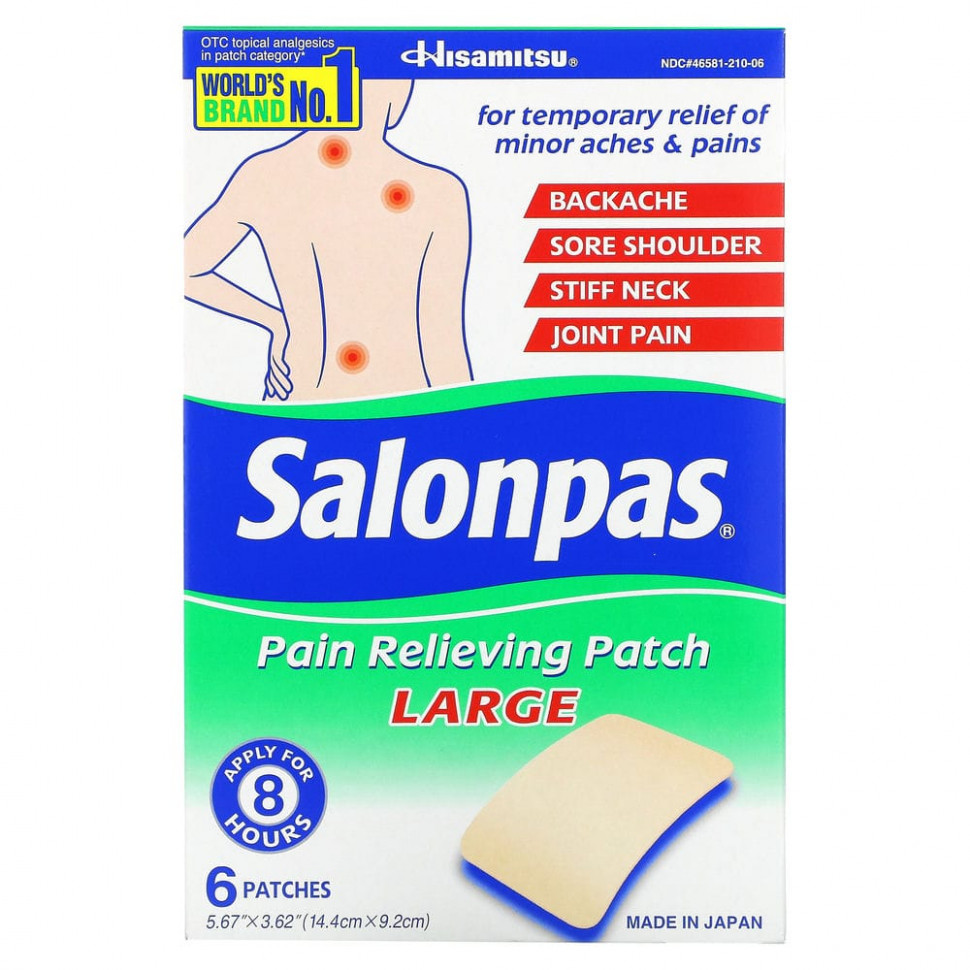   Salonpas, , , 6 .   -     , -  