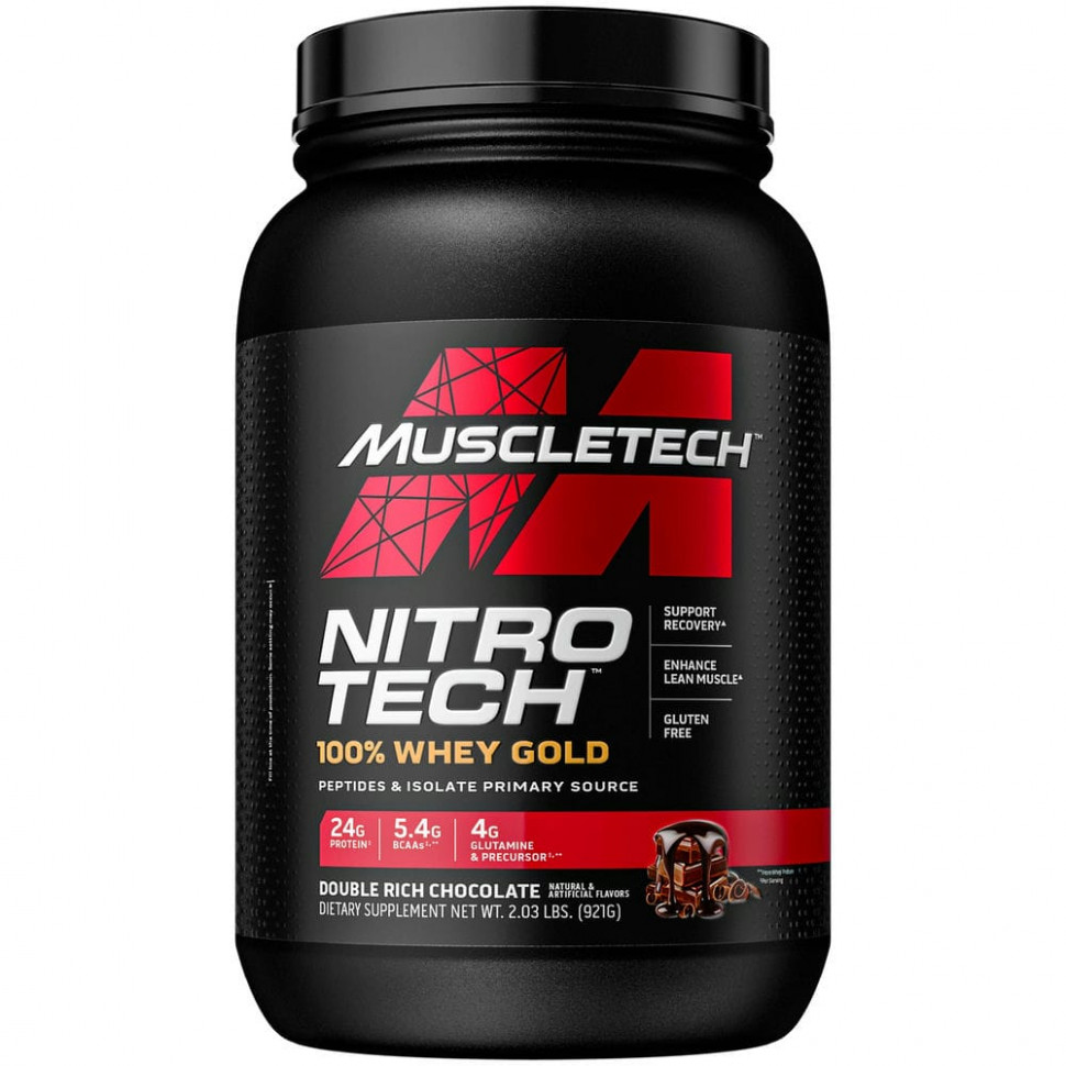   Muscletech, Performance Series, Nitro Tech, 100% Whey Gold (100% ),  , 1,02  (2,24 )   -     , -,   