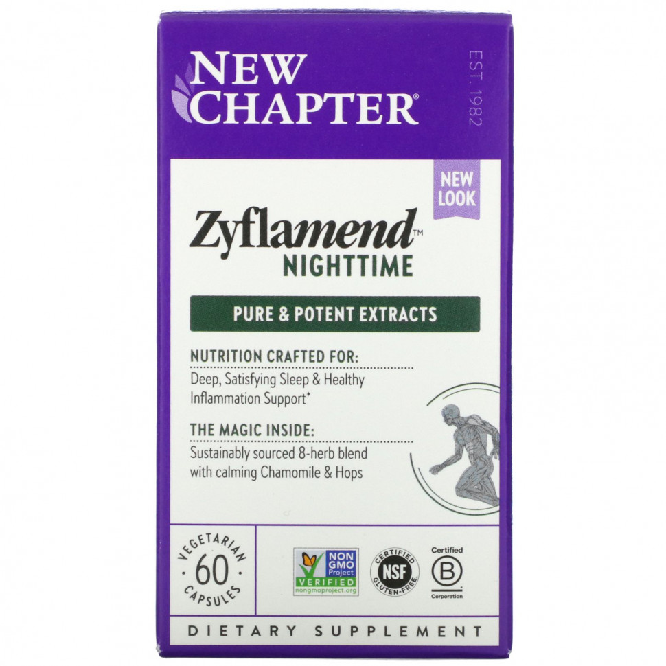  New Chapter, Zyflamend Nighttime, 60    IHerb ()