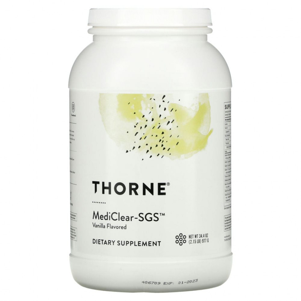   Thorne Research, MediClear-SGS,   , 977  (34,4 )   -     , -,   