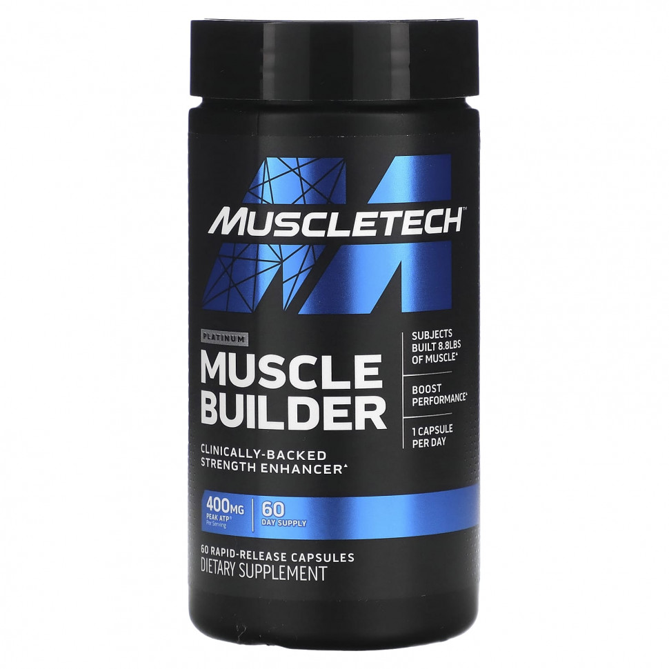   MuscleTech, Platinum Muscle Builder, 60       -     , -  