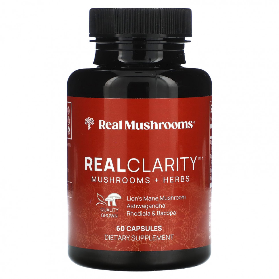   Real Mushrooms, RealClarity,   `` 60    -     , -,   