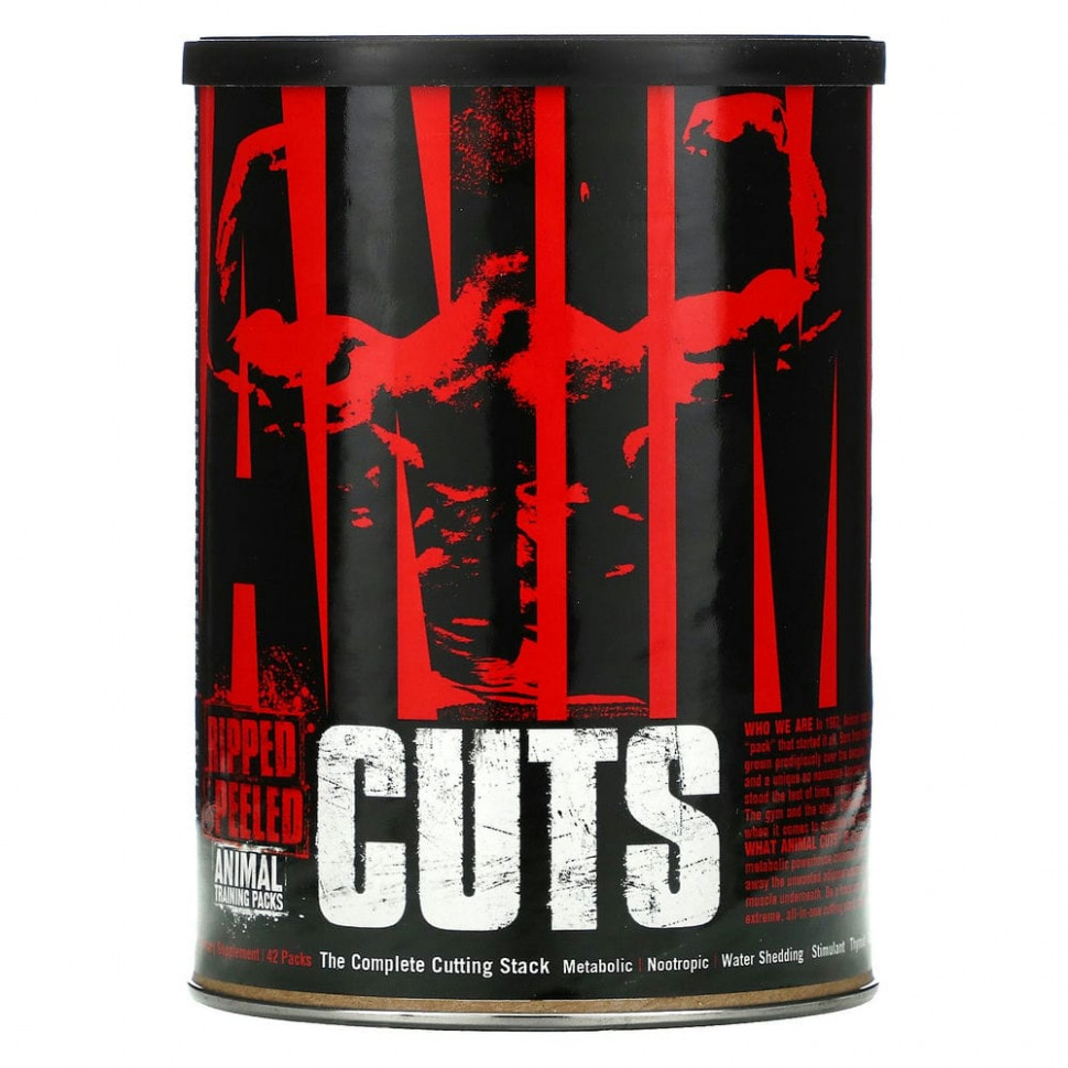   Universal Nutrition, Animal Cuts, Ripped & Peeled,    , 42    -     , -,   