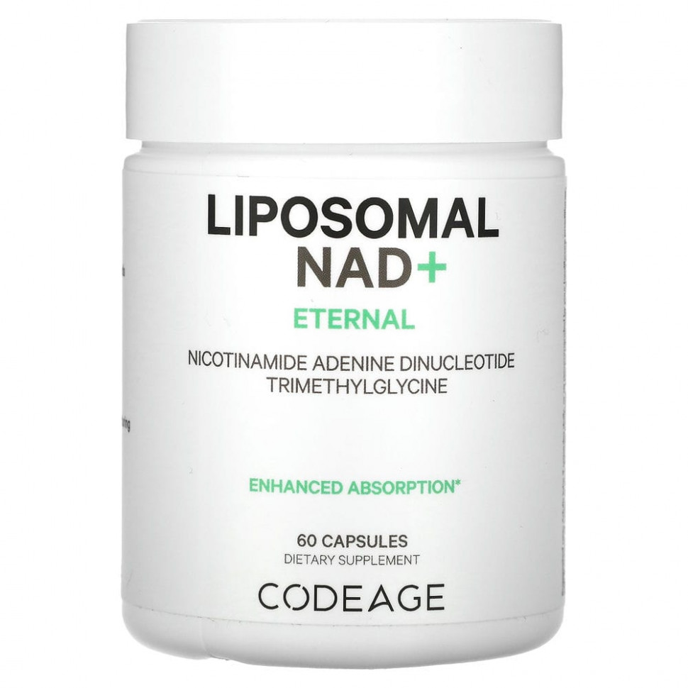   Codeage, Liposomal NAD +, Eternal,    , 60    -     , -  