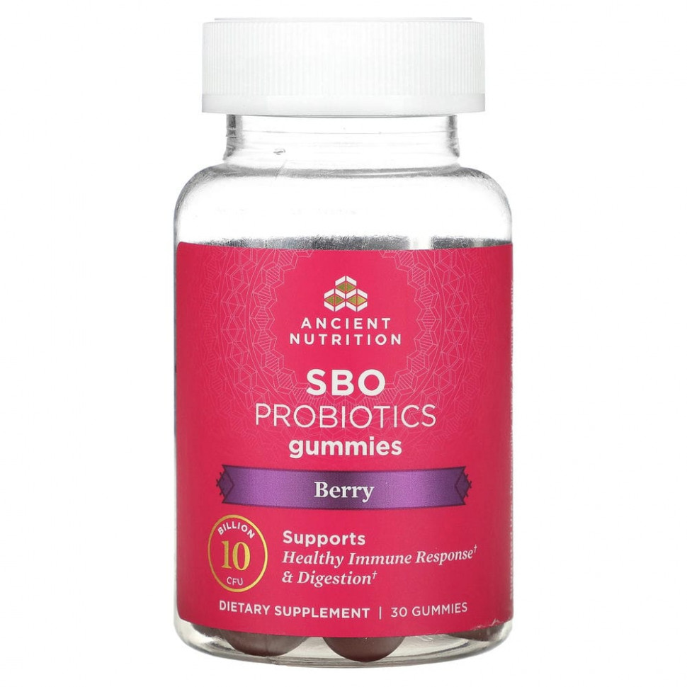  Dr. Axe / Ancient Nutrition, SBO Probiotics,  , 5  , 30    IHerb ()