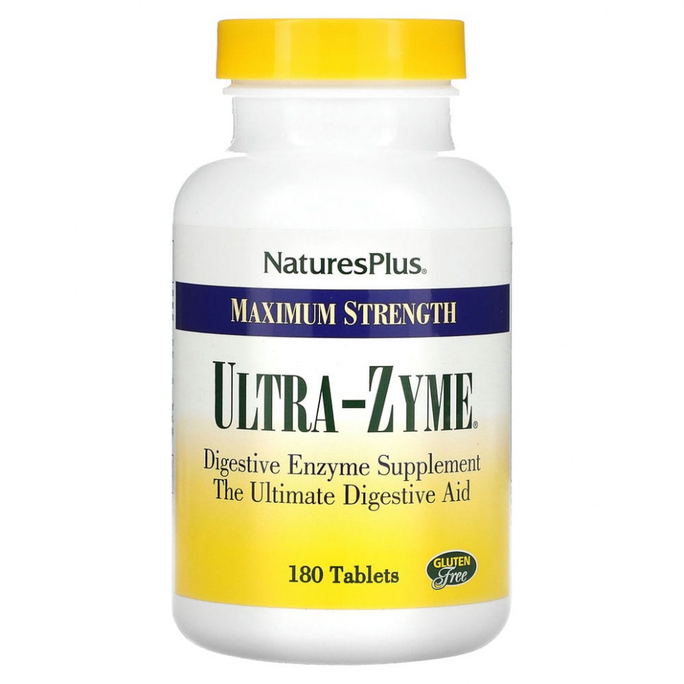   NaturesPlus, Ultra-Zyme,     , 180    -     , -  