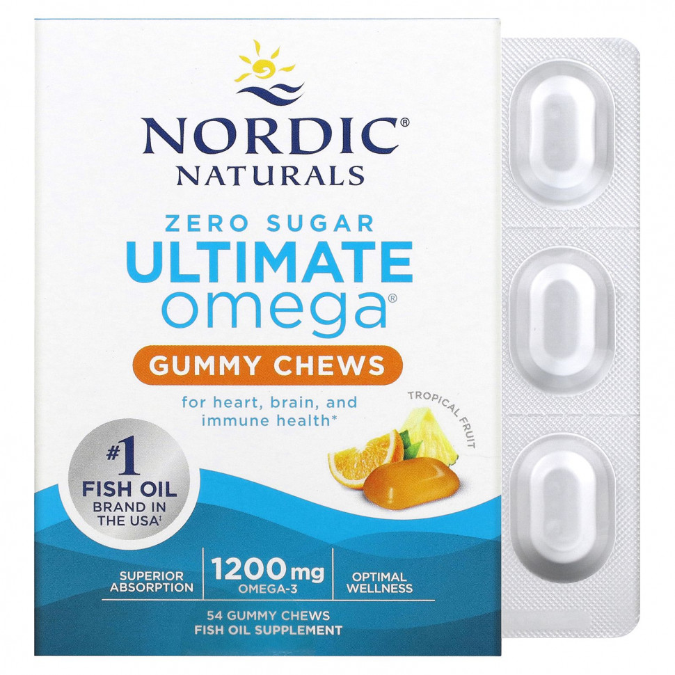   Nordic Naturals, Ultimate Omega,  , 600 , 54      -     , -  