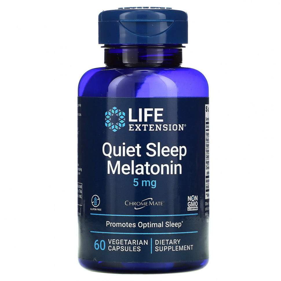  Life Extension, Quiet Sleep, , 5 , 60    IHerb ()