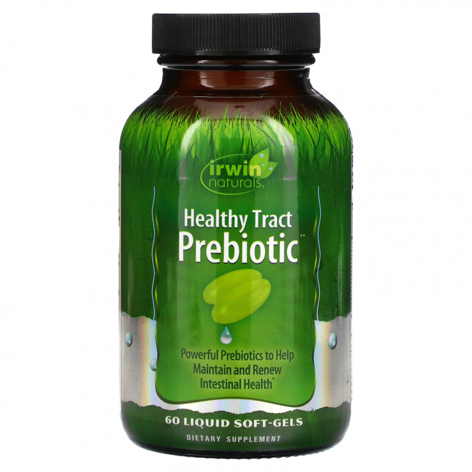   Irwin Naturals, Healthy Tract Prebiotic,    , 60      -     , -  