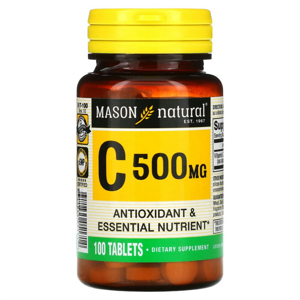   Mason Natural,  C, 500 , 100    -     , -  