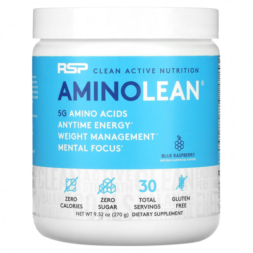   RSP Nutrition, AminoLean,  , 270  (9,52 )   -     , -  