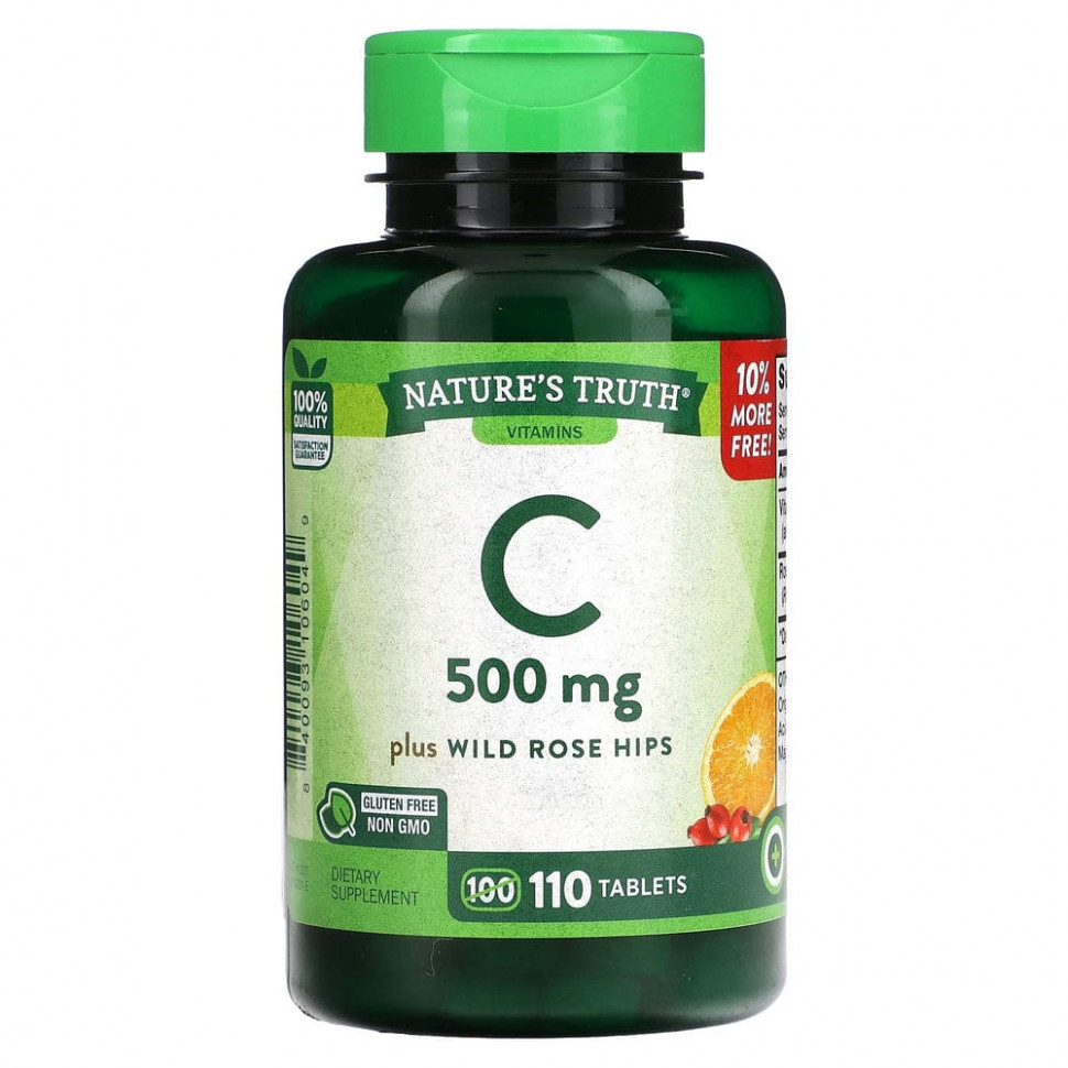   Nature's Truth,  C   , 500 , 110    -     , -  