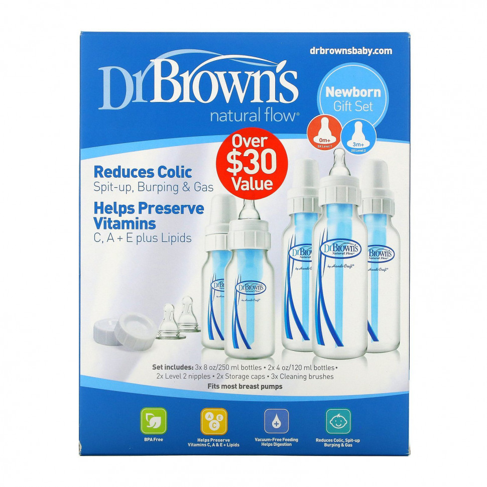   Dr. Brown's, Natural Flow,    , 1    -     , -  