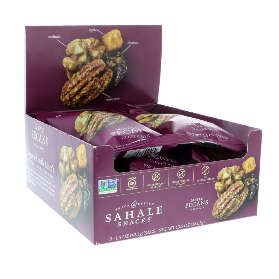   Sahale Snacks,  ,    , 9 , 1,5  (42,5 )   -     , -  