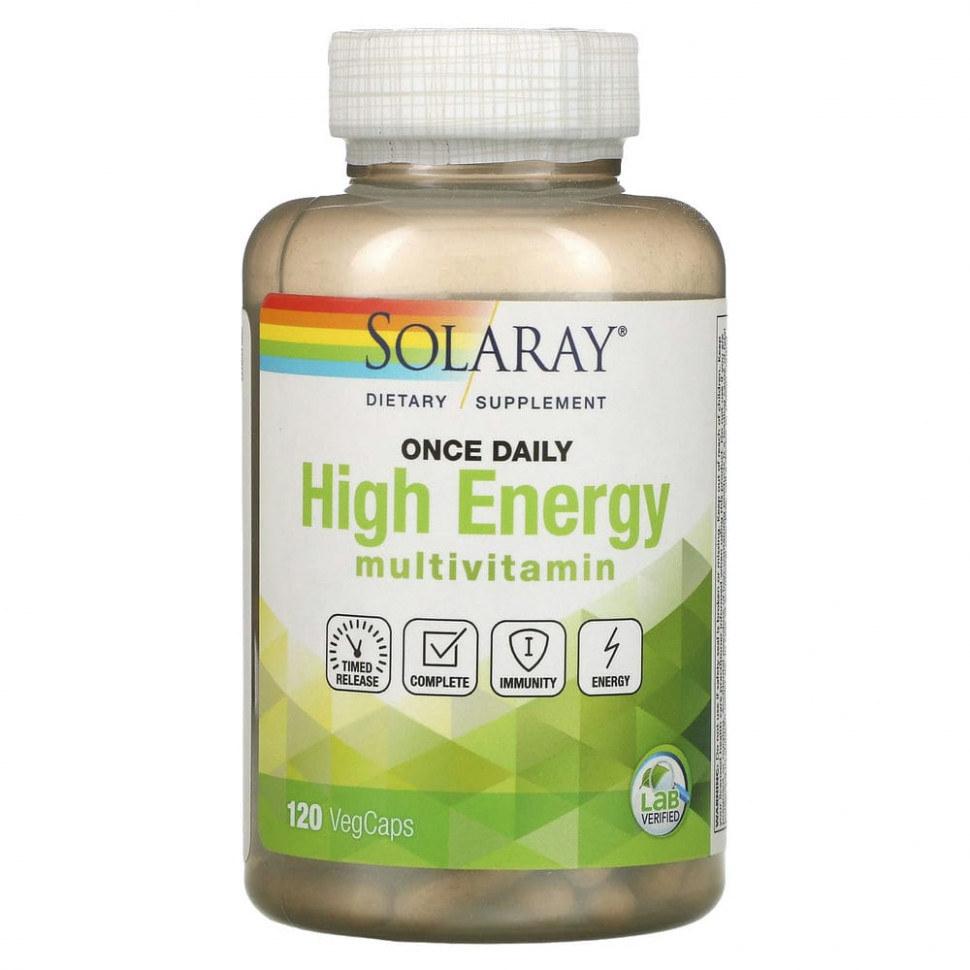  Solaray, Once Daily,    , 120    IHerb ()