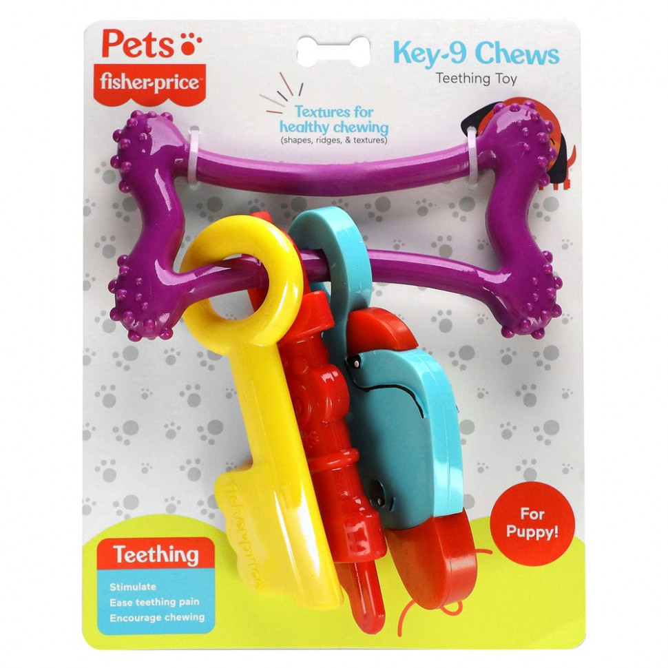   Fisher-Price, Pets, Key-9 Chews,    ,  , 1     -     , -  