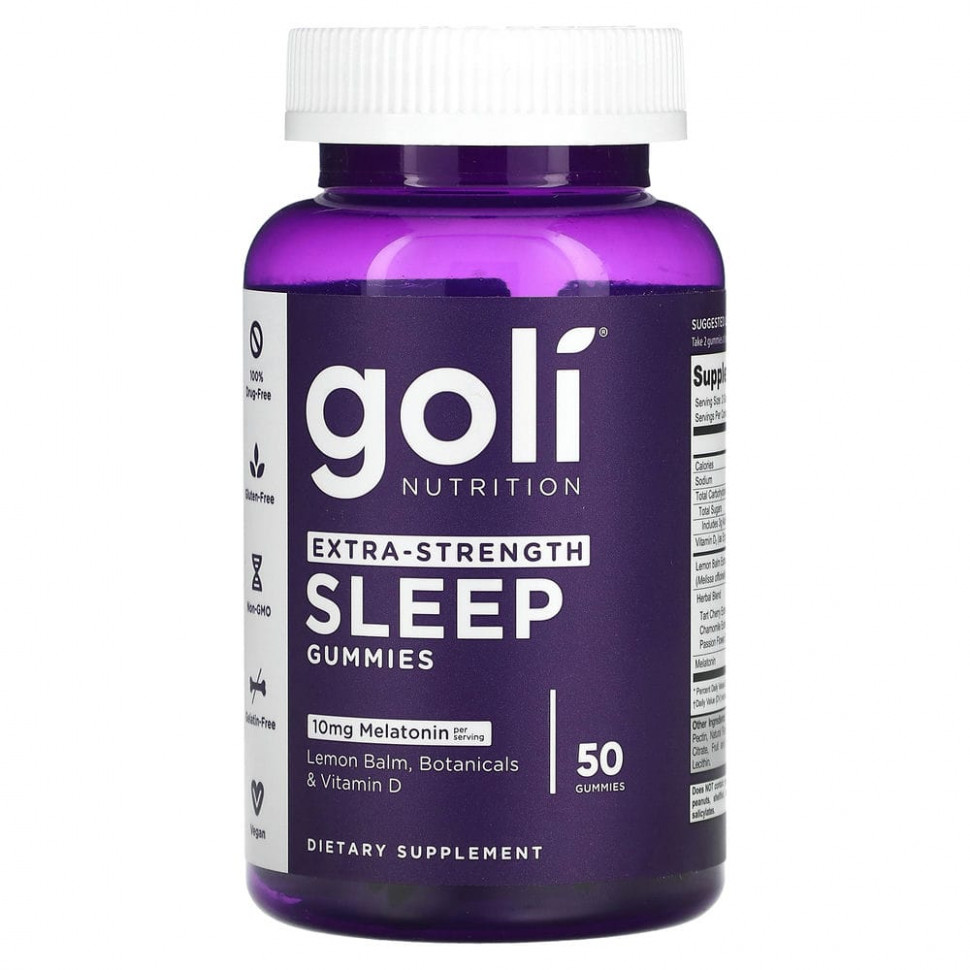   Goli Nutrition, Sleep,   , 10 , 50     -     , -,   