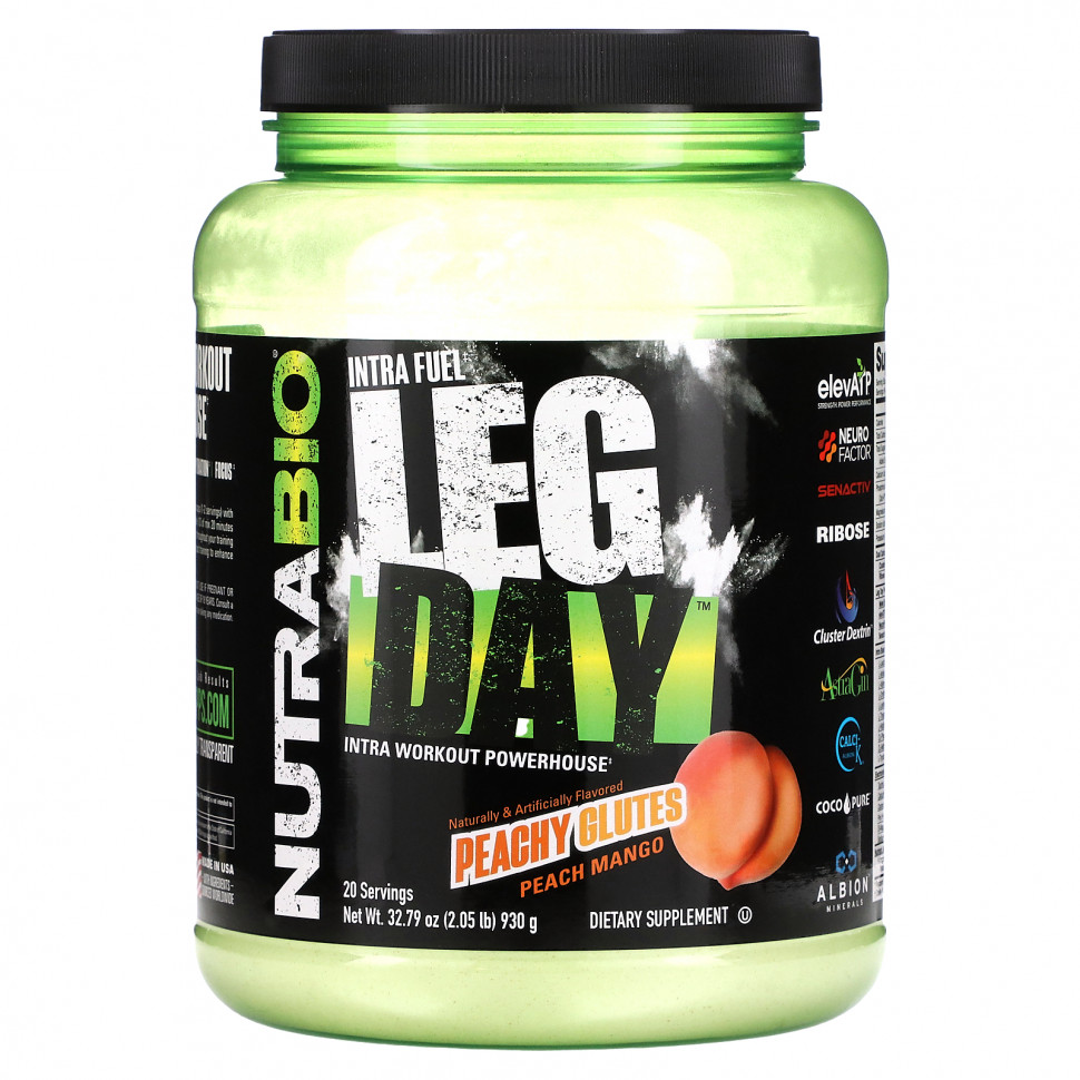   Nutrabio Labs, Intra Fuel, Leg Day,  -,  ,   , 930  (2,05 )   -     , -  