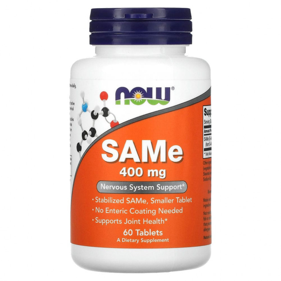   NOW Foods, SAMe, 400 , 60    -     , -  