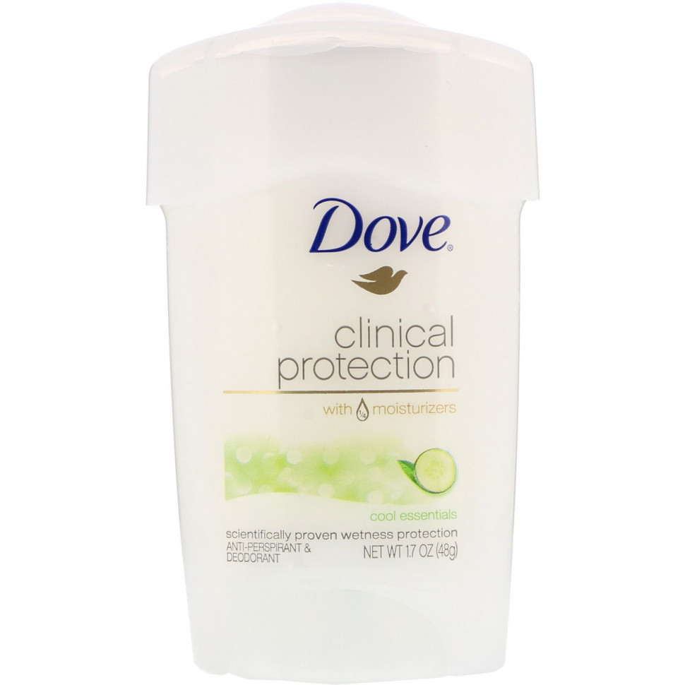   Dove, Clinical Protection, Prescription Strength, -, , 48  (1,7 )   -     , -  