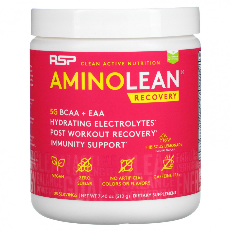   RSP Nutrition, AminoLean Recovery,   , 210  (7,40 )   -     , -  