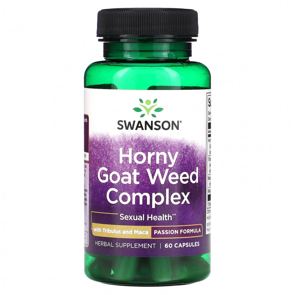   Swanson,  Horny Goat Weed    , 60    -     , -  