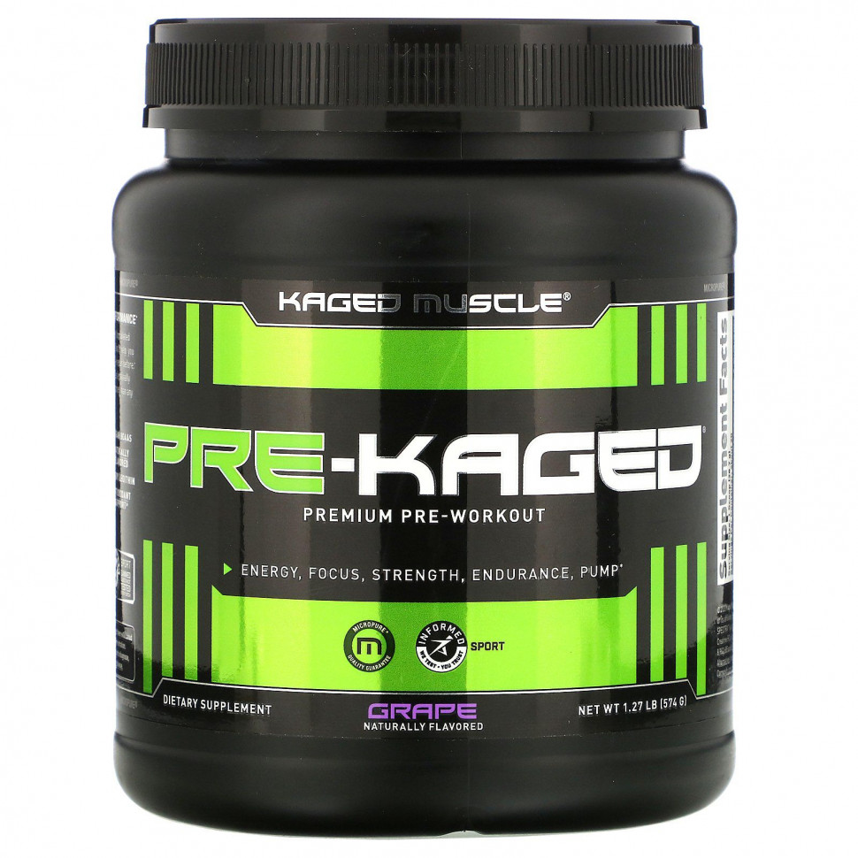   Kaged Muscle, PRE-KAGED,    ,   , 574  (1,27 )   -     , -  