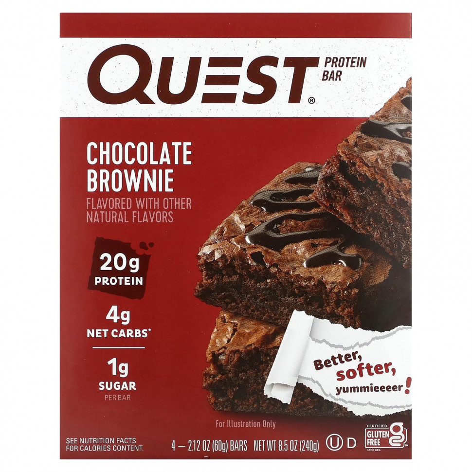   Quest Nutrition,  ,  , 4 , 60  (2,12 )   -     , -  