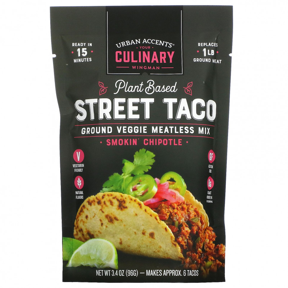   Urban Accents, Street Taco   ,     ,   , 96  (3,4 )   -     , -  