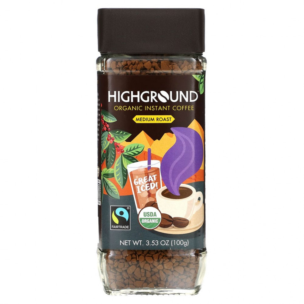  Highground Coffee,   , , 100   IHerb ()