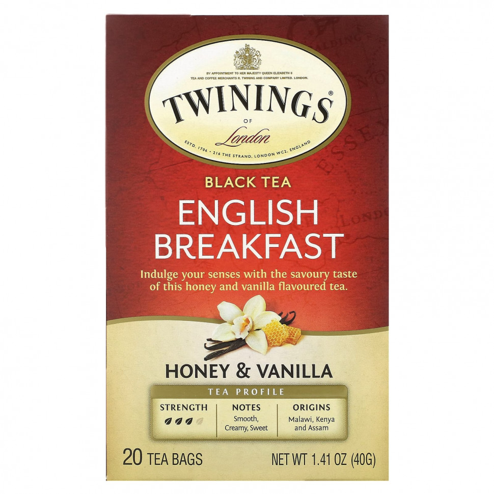   Twinings, English Breakfast,  ,   , 20   40  (1,41 )   -     , -  