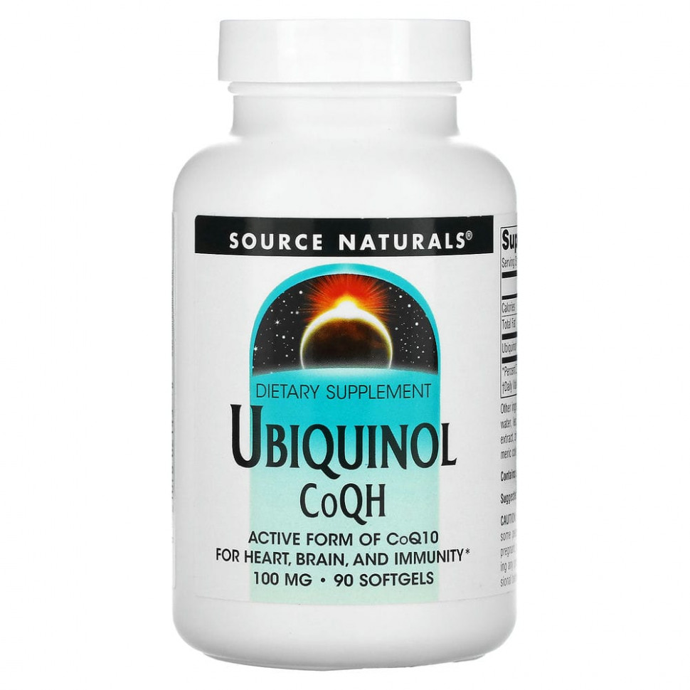   Source Naturals,  CoQH??, 100 , 90    -     , -  