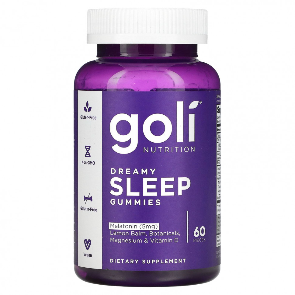   Goli Nutrition,     Dreamy, 60 .   -     , -  