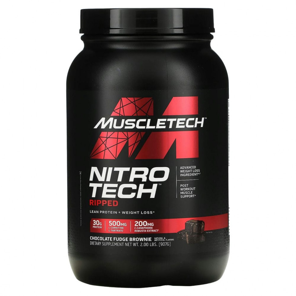   Muscletech, Nitro Tech Ripped,   +   ,      , 907  (2 )   -     , -,   