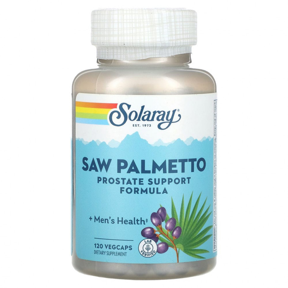   Solaray, Saw Palmetto, 120     -     , -  