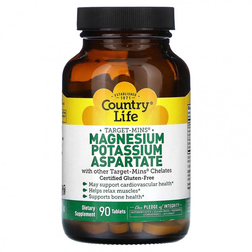  Country Life, Target-Mins, , , , 90   IHerb ()